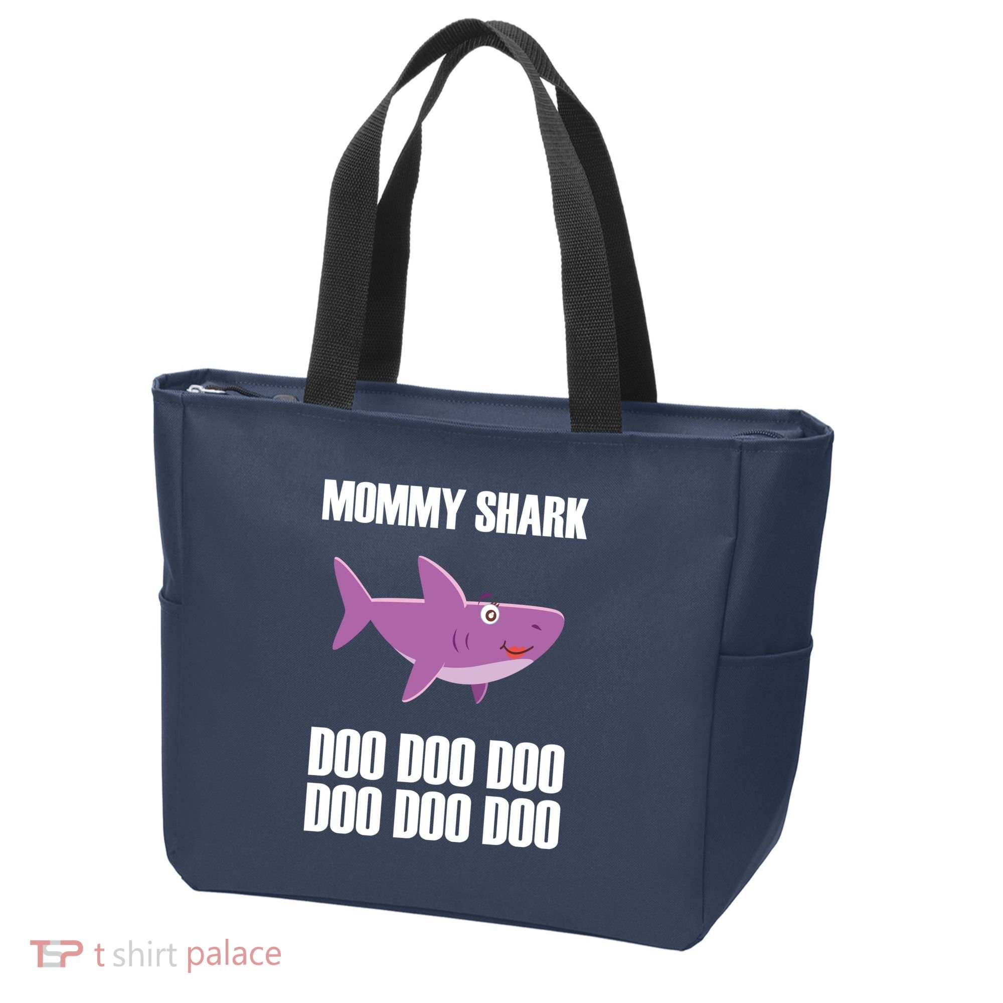 Mommy Shark Doo Tote Bag