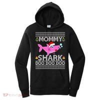 Mommy Shark Doo Doo Cute Ugly Christmas Women's Hoodie thumb 0