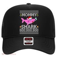 Mommy Shark Doo Doo Cute Ugly Christmas Hat thumb 0