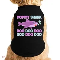 Mommy Shark Doo Doo Doo Doggie Tank thumb 0