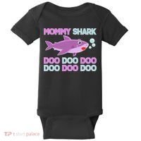 Mommy Shark Doo Doo Doo Baby Bodysuit thumb 0