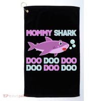 Mommy Shark Doo Doo Doo Golf Towel thumb 0
