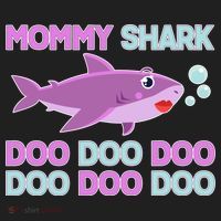 Mommy Shark Doo Doo Doo Golf Towel thumb 3
