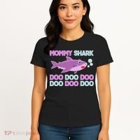 Mommy Shark Doo Doo Doo Women's T-Shirt thumb 4