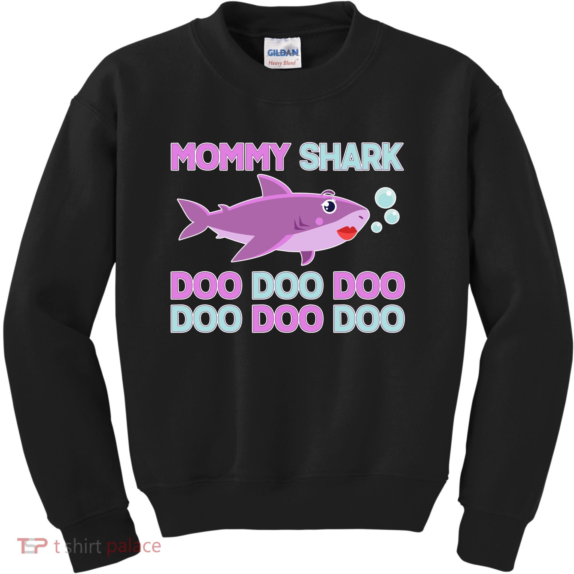Mommy Shark Doo Doo Doo Kids Sweatshirt