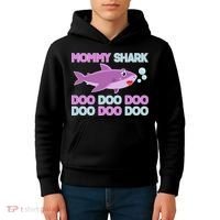 Mommy Shark Doo Doo Doo Kids Hoodie thumb 4