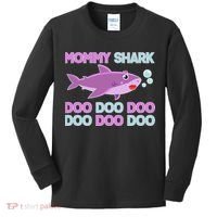 Mommy Shark Doo Doo Doo Kids Long Sleeve Shirt thumb 0