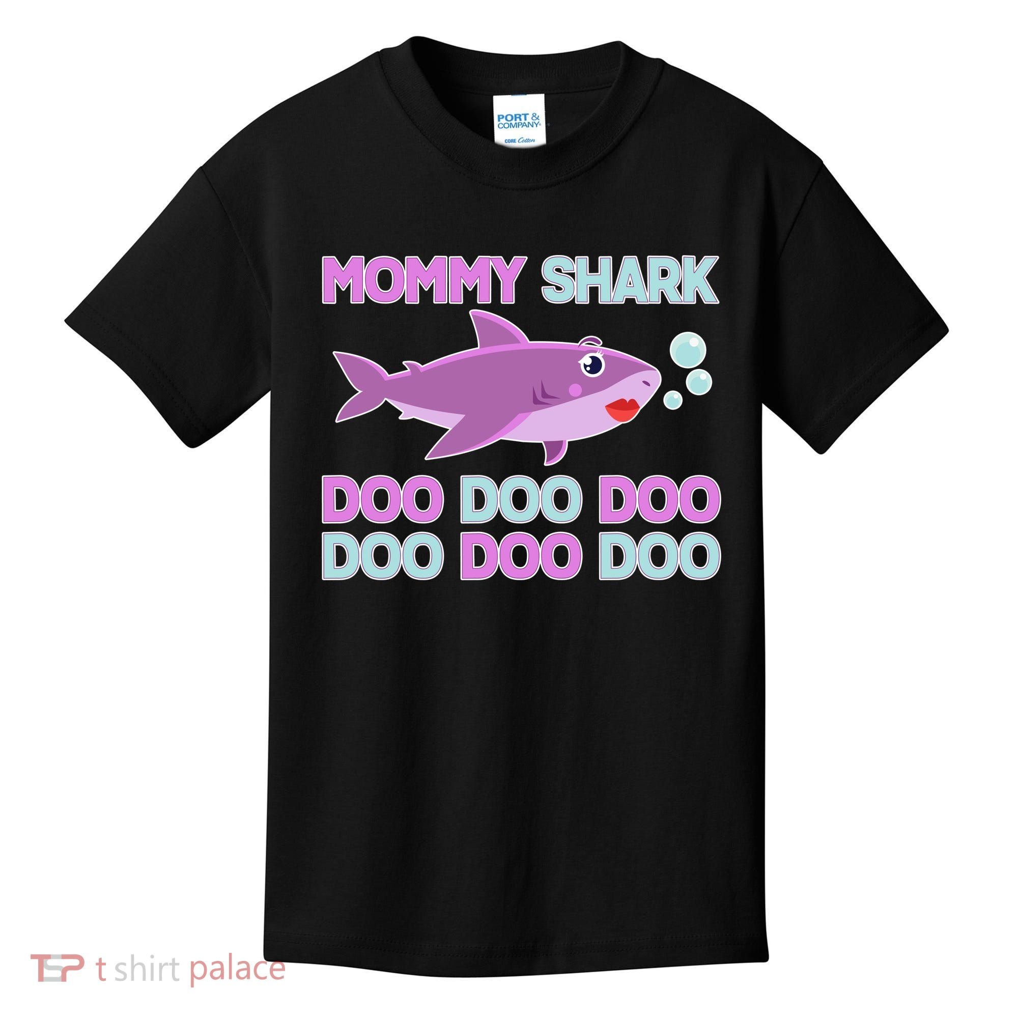 Mommy Shark Doo Doo Doo Kids T-Shirt