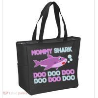 Mommy Shark Doo Doo Doo Tote Bag thumb 2