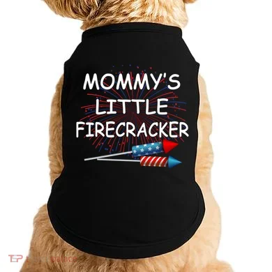 Mommy's little Firecracker Doggie Tank