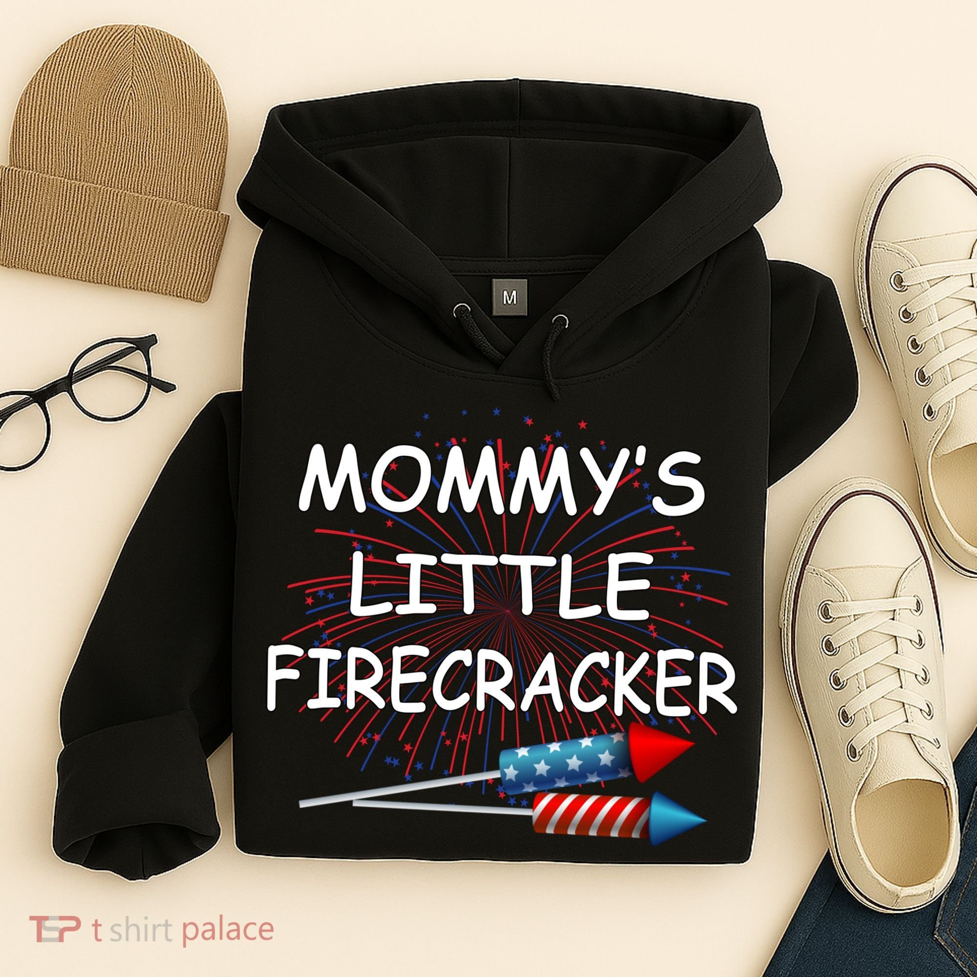 Mommy's little Firecracker Hoodie