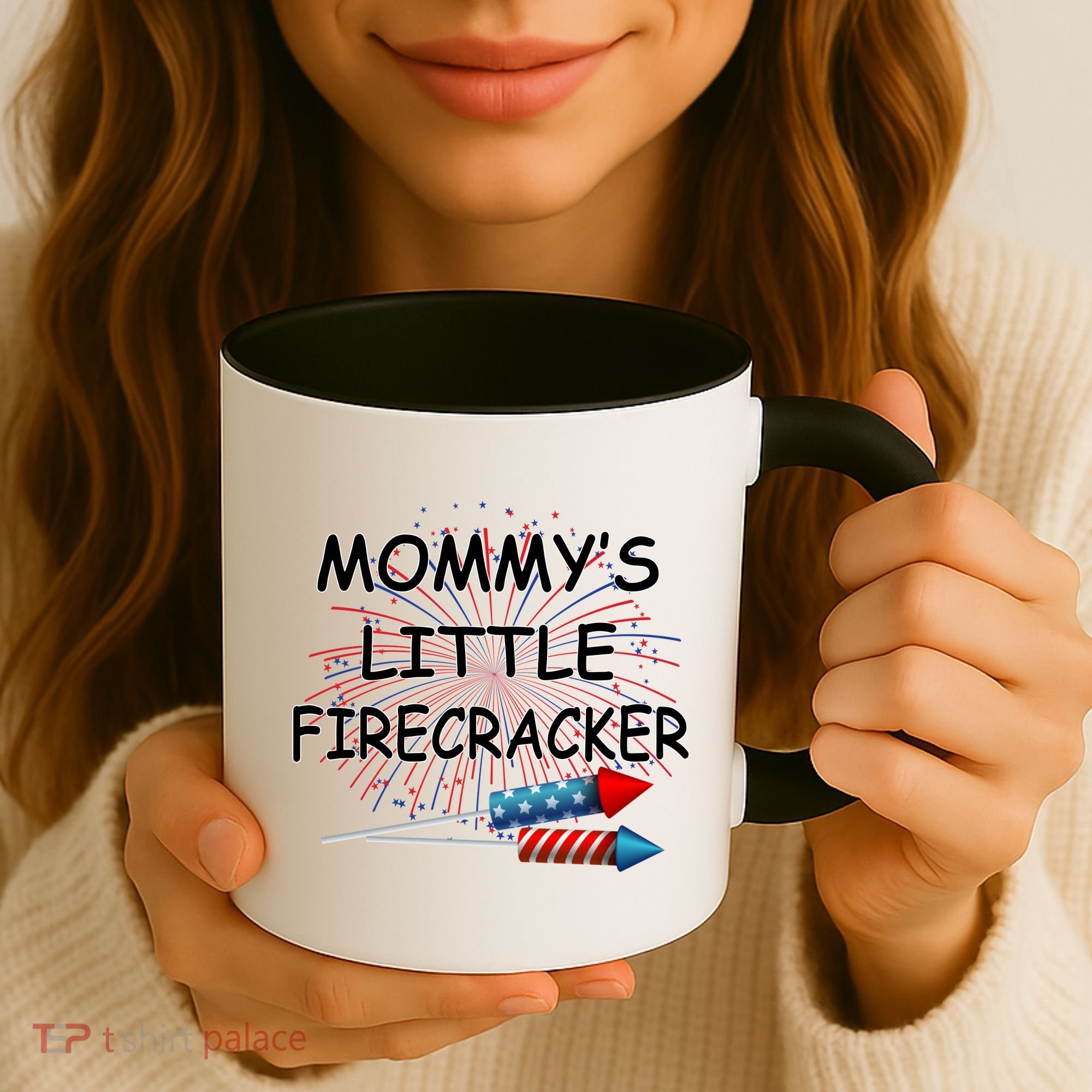 Mommy's little Firecracker Coffee Mug