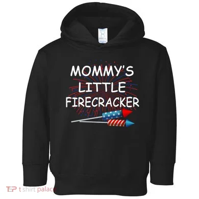 Mommy's little Firecracker Toddler Hoodie