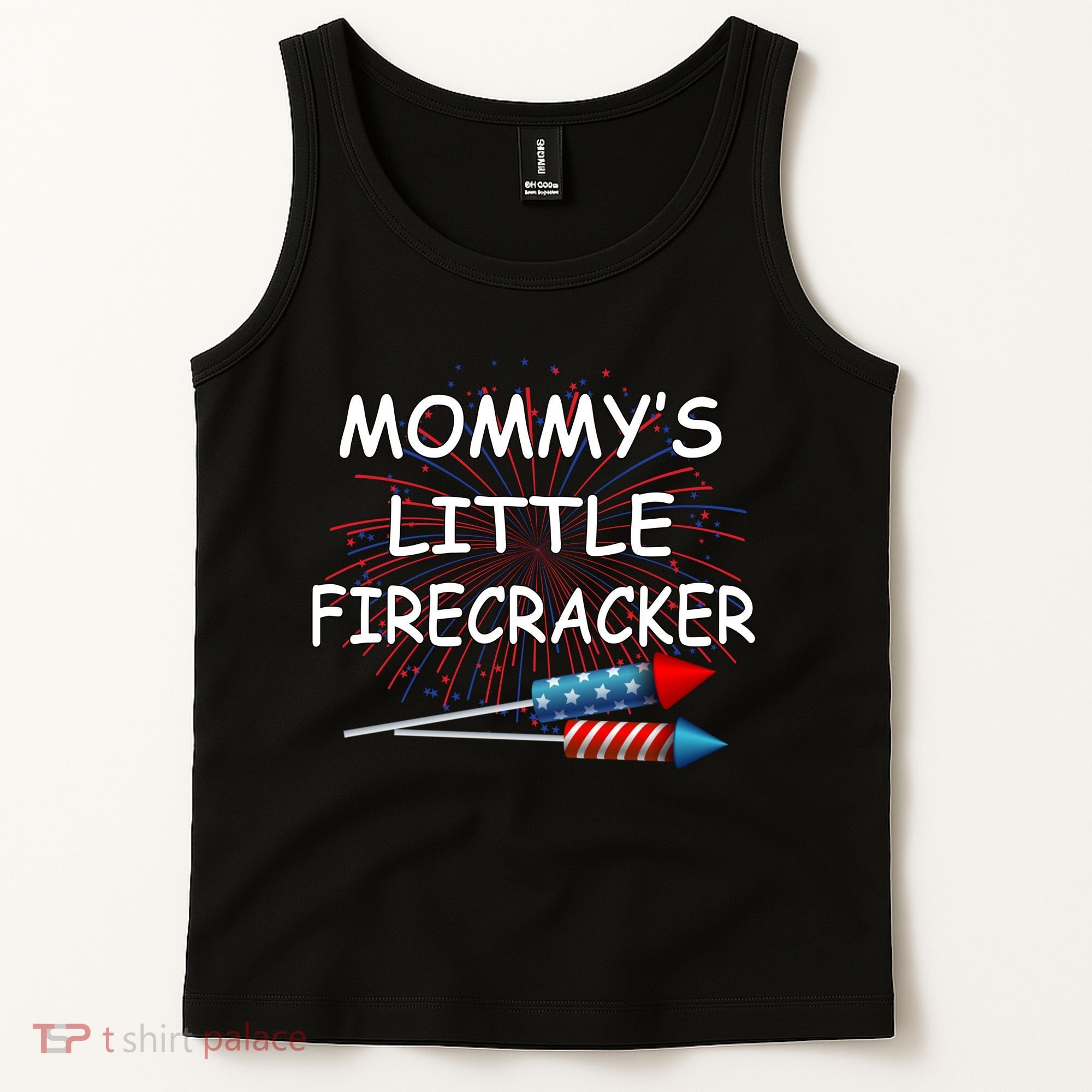 Mommy's little Firecracker Tank Top