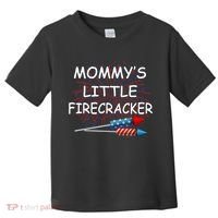 Mommy's little Firecracker Toddler T-Shirt thumb 0