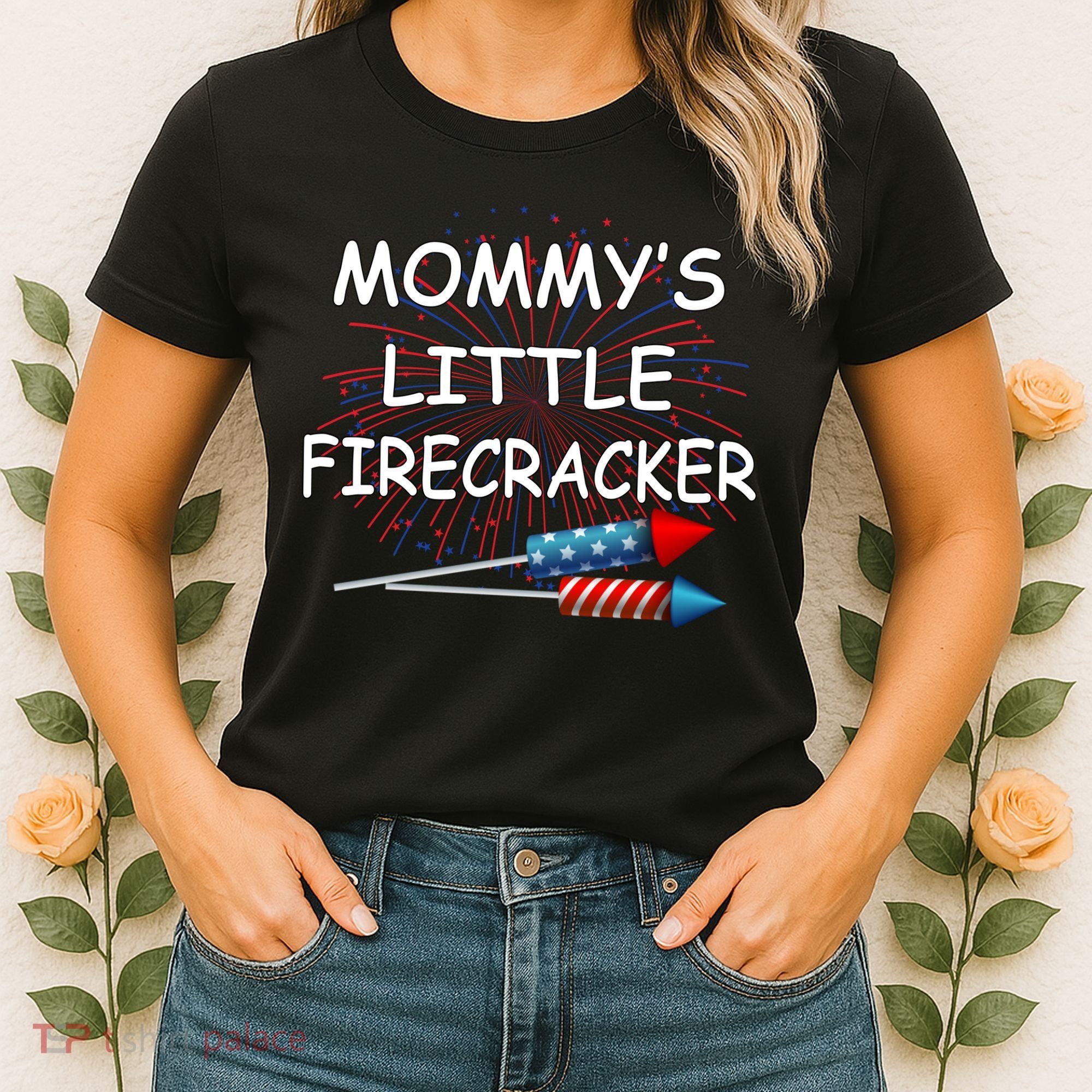 Mommy's little Firecracker Women's T-Shirt