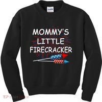 Mommy's little Firecracker Kids Sweatshirt thumb 0
