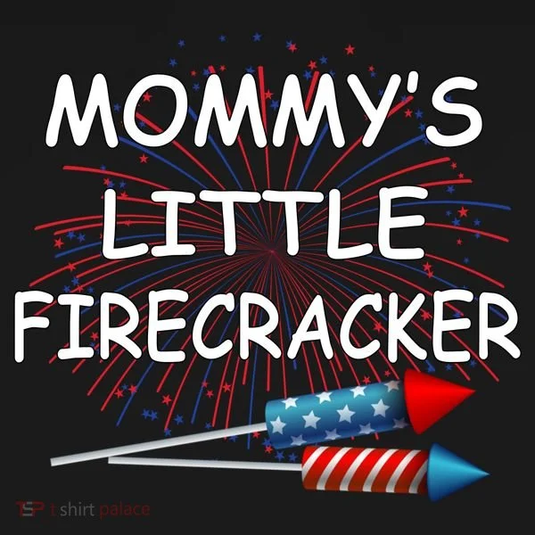 Mommy's little Firecracker Kids Hoodie