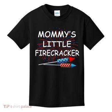 Mommy's little Firecracker Kids T-Shirt