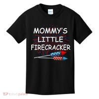 Mommy's little Firecracker Kids T-Shirt thumb 0