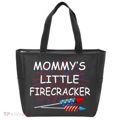 Mommy's little Firecracker Tote Bag
