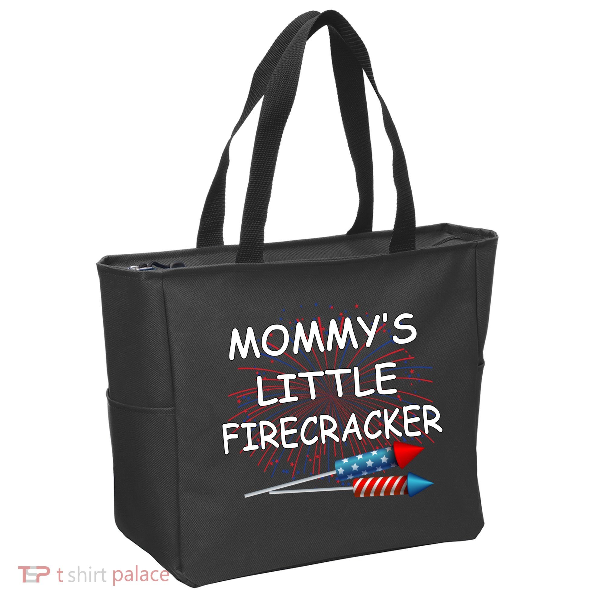 Mommy's little Firecracker Tote Bag