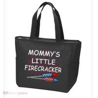 Mommy's little Firecracker Tote Bag thumb 3