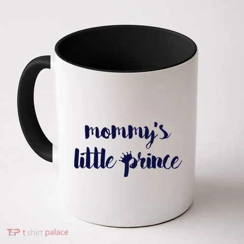 Mommy's Little Prince Coffee Mug in the selected color