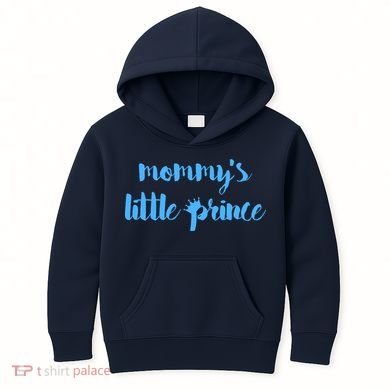 Mommy's Little Prince Kids Hoodie