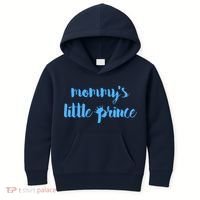 Mommy's Little Prince Kids Hoodie thumb 0