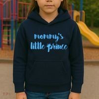 Mommy's Little Prince Kids Hoodie thumb 3