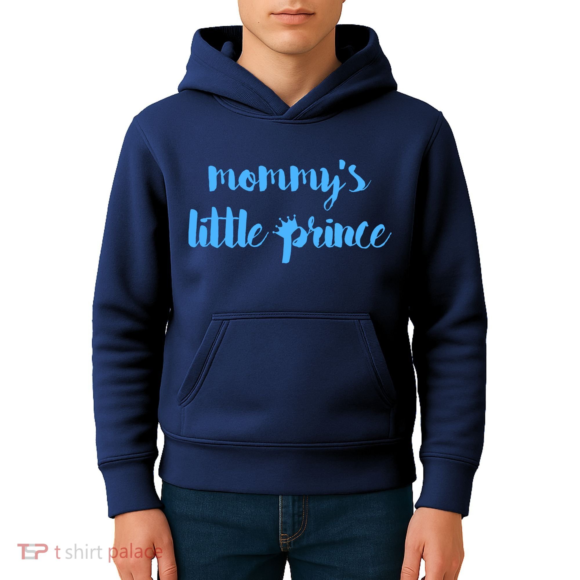 Mommy's Little Prince Kids Hoodie