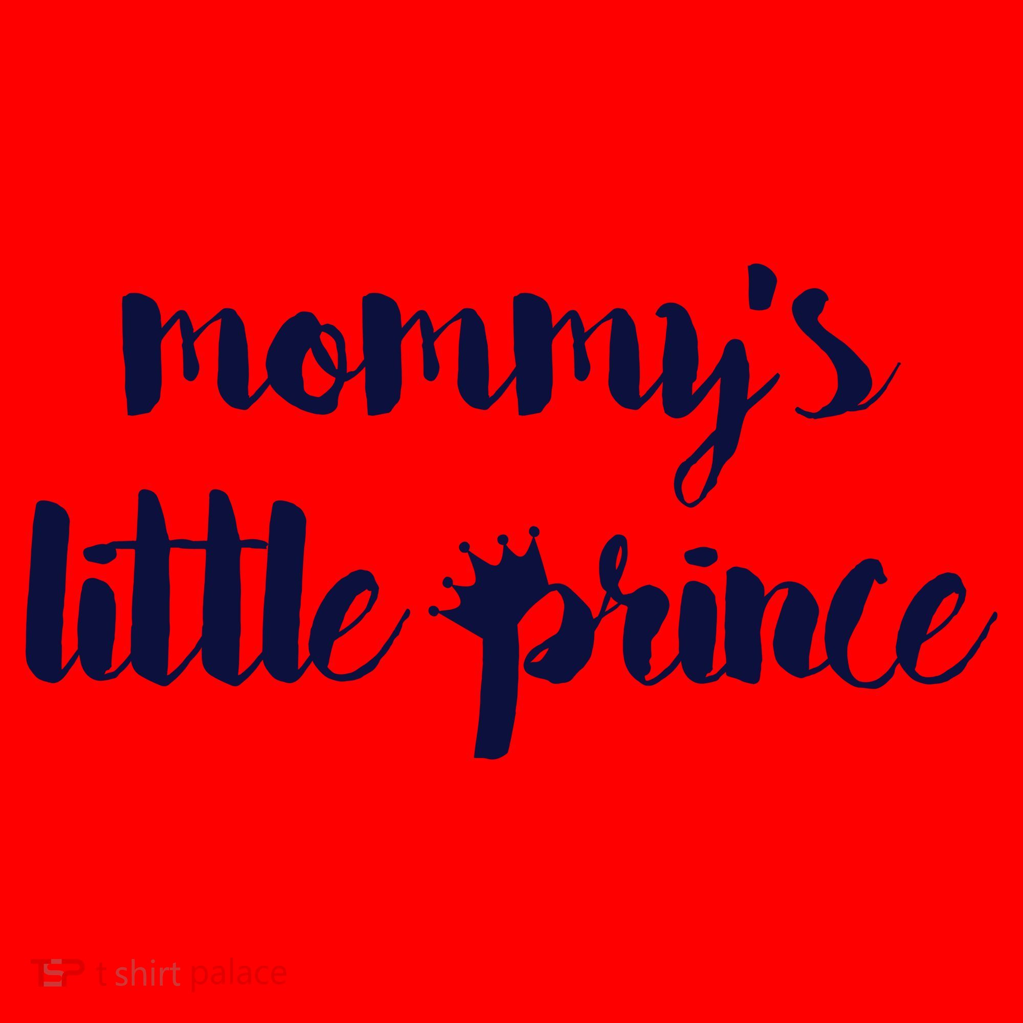 Mommy's Little Prince Santa Hat