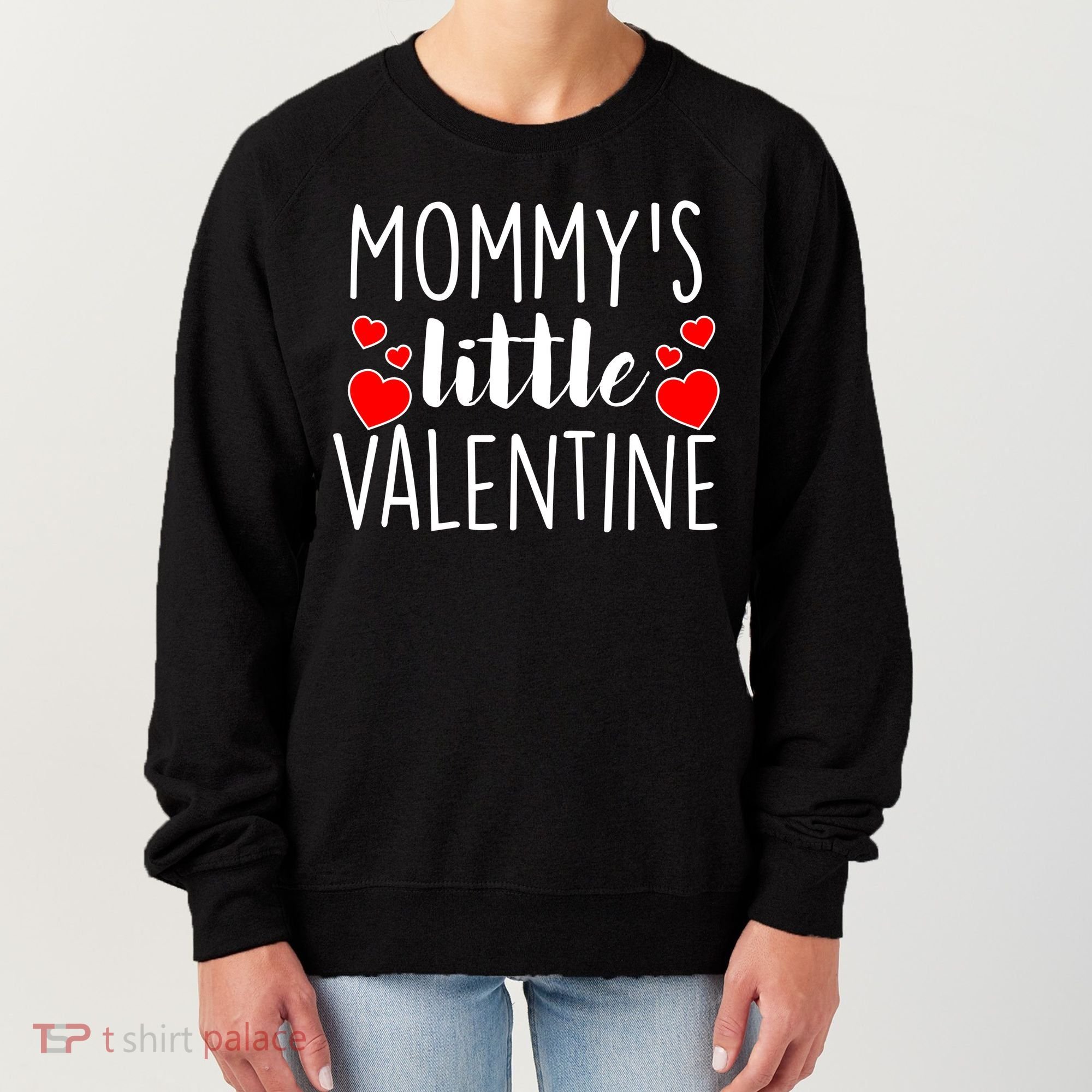 Mommy's Little Valentine Hearts Love Women's Sweatshirt