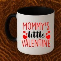 Mommy's Little Valentine Hearts Love Coffee Mug thumb 2