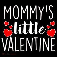 Mommy's Little Valentine Hearts Love Women's Hoodie thumb 2