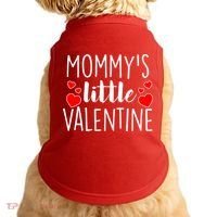 Mommy's Little Valentine Hearts Love Doggie Tank thumb 0
