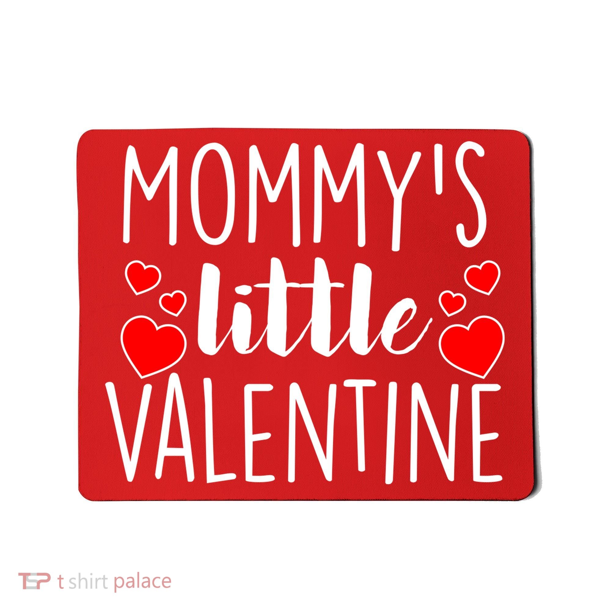 Mommy's Little Valentine Hearts Love Mousepad
