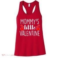 Mommy's Little Valentine Hearts Love Women's Tank Top thumb 0