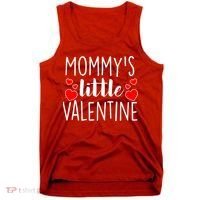 Mommy's Little Valentine Hearts Love Tank Top thumb 0