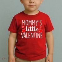 Mommy's Little Valentine Hearts Love Toddler T-Shirt thumb 2