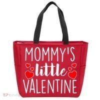 Mommy's Little Valentine Hearts Love Tote Bag thumb 0