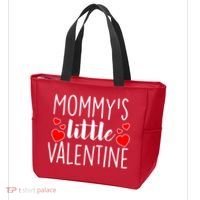 Mommy's Little Valentine Hearts Love Tote Bag thumb 3
