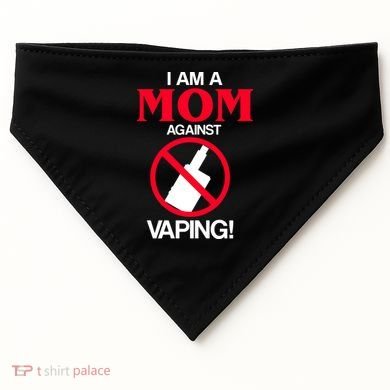 Moms Against Vaping USA-Made Doggie Bandana