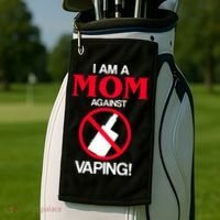 Moms Against Vaping Golf Towel thumb 2