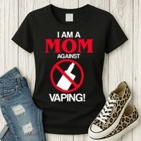 Moms Against Vaping Women's T-Shirt thumb 3