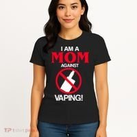 Moms Against Vaping Women's T-Shirt thumb 4