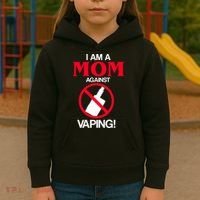 Moms Against Vaping Kids Hoodie thumb 3