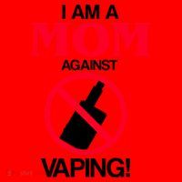 Moms Against Vaping Santa Hat thumb 1