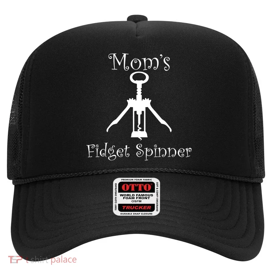Mom's Fidget Spinner Wine Bottle Opener Hat